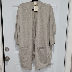 DONNI Pinstripe 🌈oversized cardigan